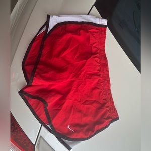 nike red short